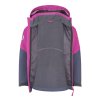 DĚTSKÁ DÍVČÍ ZATEPLENÁ SOFTSHELLOVÁ BUNDA TROLLKIDS BALESTRAND, FRESH BERRY / GRAPHITE