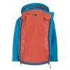 DĚTSKÁ ZATEPLENÁ SOFTSHELLOVÁ BUNDA TROLLKIDS BALESTRAND, SUMMERNIGHT BLUE / MYSTIC BLUE / RED CLAY