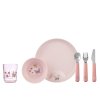 108041065243 mepal mio set children's dinnerware 6 pcs flowers and butterflies