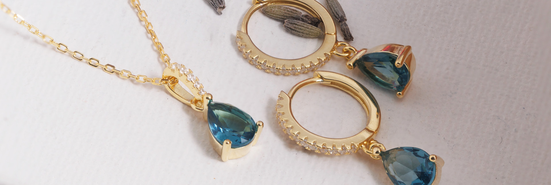 Používané materiály šperků