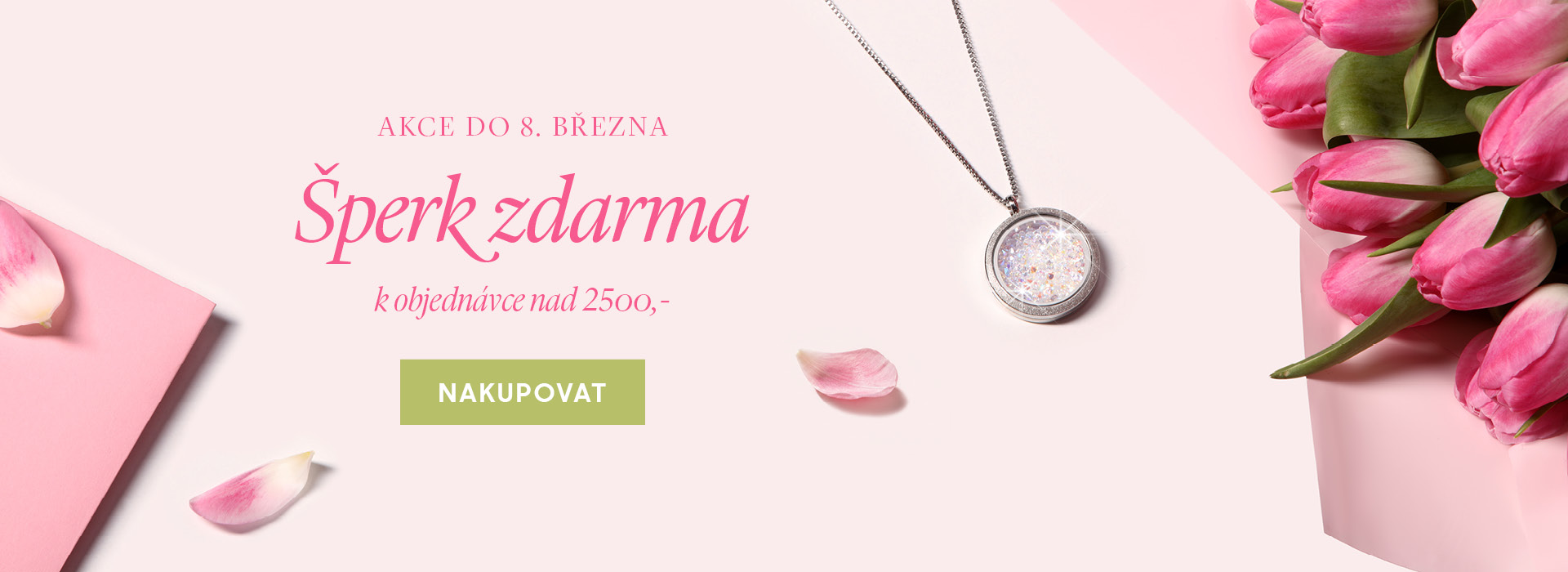 Šperk zdarma k nákupu