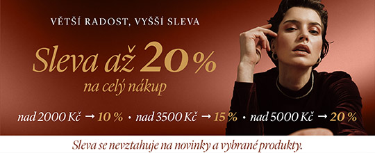Sleva až 20 % na celý nákup