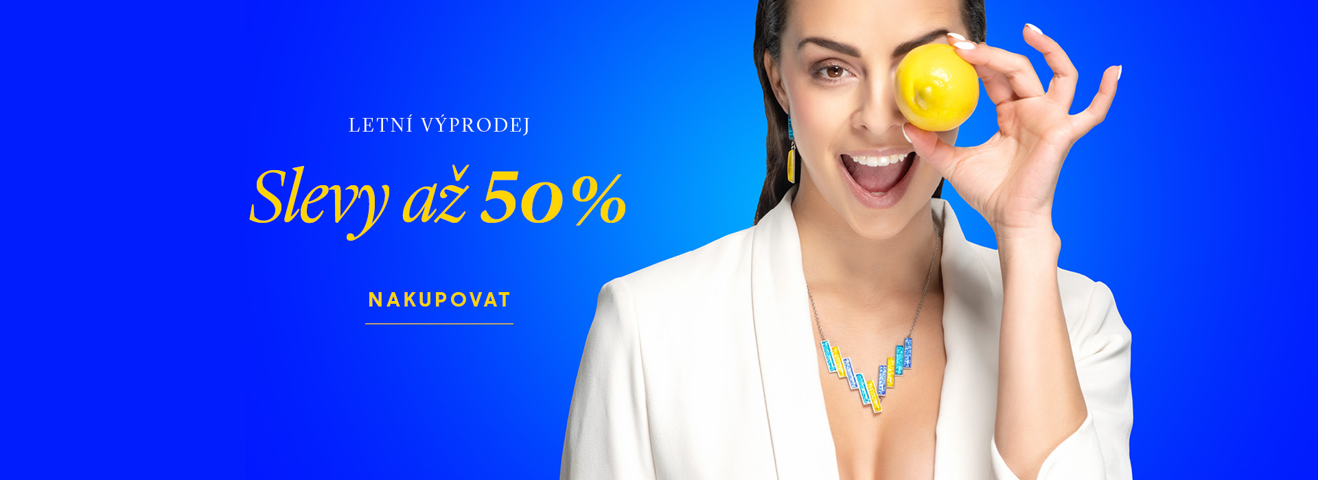 Letní výprodej: Slevy až 50 %