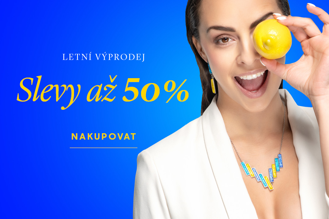 Letní výprodej: Slevy až 50 %