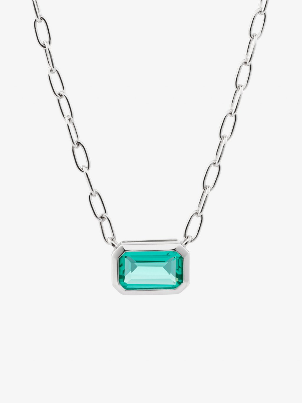 Stříbrný náhrdelník Atlantis s kubickou zirkonií Preciosa