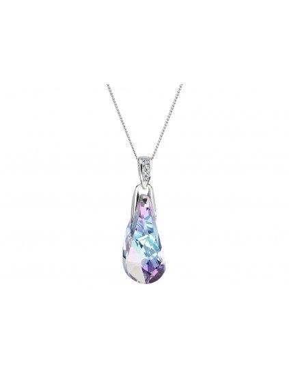 Stříbrný přívěsek Crystal Beauty s českým křišťálem Preciosa - kombi