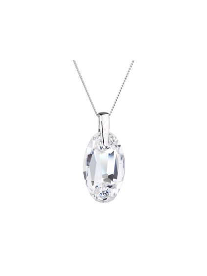 Stříbrný přívěsek Gentle Caress s českým křišťálem Preciosa