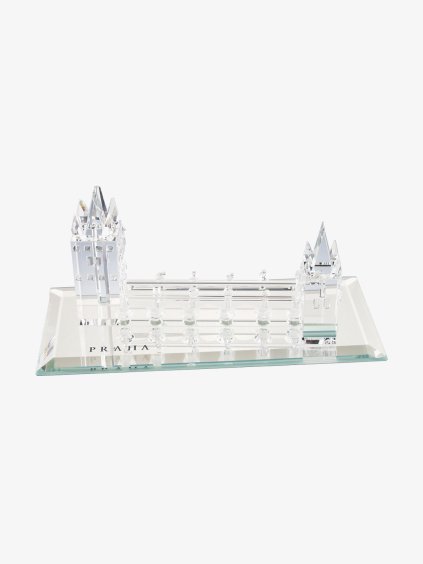 Dekorace Karlův most z českého křišťálu Preciosa