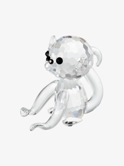 Skleněná figurka Opice mini z českého křišťálu Preciosa