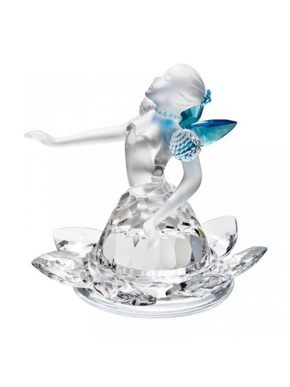 Skleněná figurka Motýlí víla z českého křišťálu Preciosa