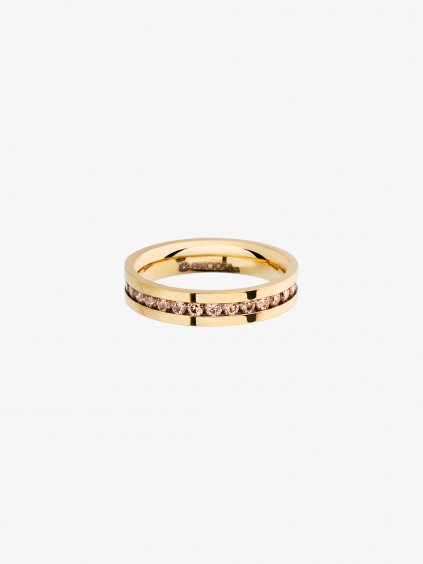 Créativité-prsten,capri gold (Velikost prstenu D (průměr 19 mm, CZ 60))