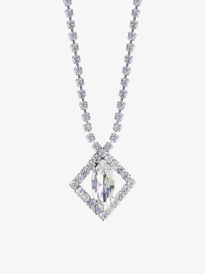 Štrasový náhrdelník Pyxis s českým křišťálem Preciosa, krystal