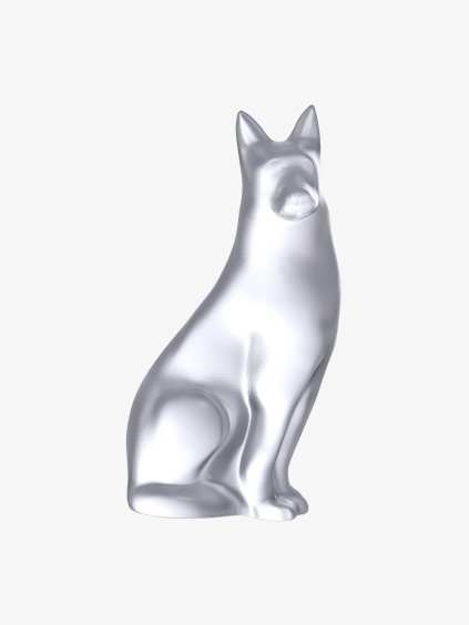 Skleněná figurka Pes z českého křišťálu Preciosa