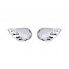 Stříbrné náušnice Crystal Wings, andělská křídla s křišťálem Preciosa