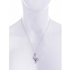 Stříbrný přívěsek s řetízkem Rosemary s kubickou zirkonií Preciosa