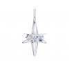 Dekorace Zářící hvězda z českého křišťálu Preciosa