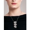 Náhrdelník z chirurgické oceli Idared s čekým křišťálem Preciosa, krystal