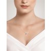Stříbrný náhrdelník Perfect Gem, kolibřík s kubickou zirkonií Preciosa