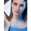 Stříbrný náhrdelník Lumina s kubickou zirkonií Preciosa, malý, čirý