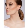 Náušnice z chirurgické oceli Gonia s kubickou zirkonií Preciosa, malé