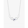 Ocelový náhrdelník Honeygon s českým křišťálem Preciosa