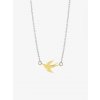 Stříbrný náhrdelník Avignon, vlaštovka Preciosa, pozlacený