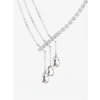Bižuterní štrasový náhrdelník Crystal Drop s českým křišťálem Preciosa