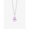 Bižuterní náhrdelník Sweet Drop, kapka s českým křišťálem Preciosa, violet