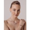 Bižuterní náramek Flying Gem s českým křišťálem Preciosa, krystal