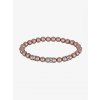Perlový náramek Silky Pearl s voskovými perlemi Preciosa, hnědý