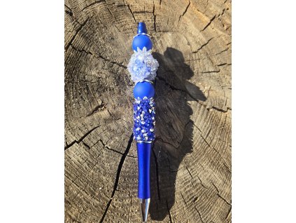 Propiska plastová - modrá