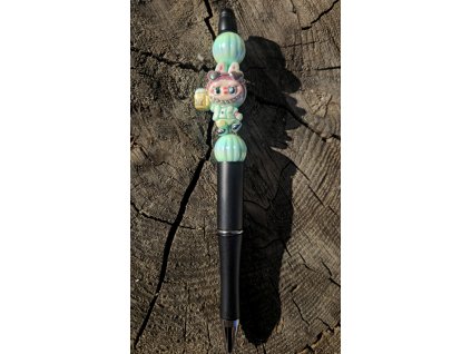 Propiska plastová Labubu - mátově zelená