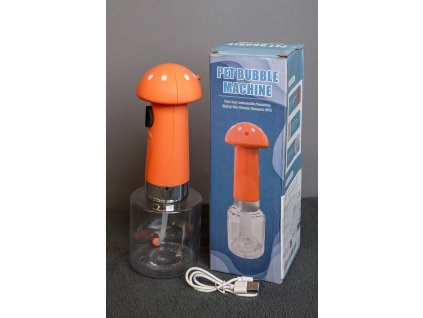 Elektrický dávkovač pěnového šamponu s výrobníkem pěny - oranžový