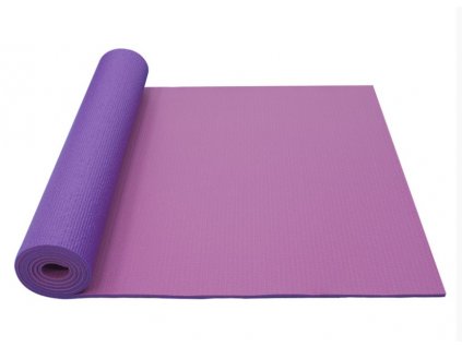 YATE Yoga Mat dvouvrstvá růžová/fialová,včetně tašky