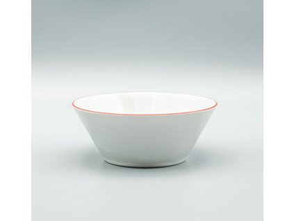 TOM červená linka, Misa kompótová 16 cm, Thun