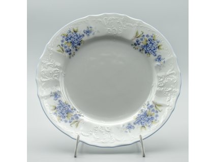 BERNADOTTE nezábudky, Porcelánový Tanier plytký 25 cm, Thun