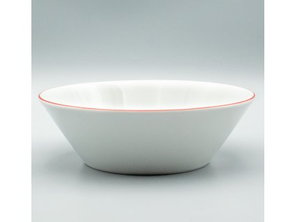 TOM červená linka, Misa kompótová 24 cm, Thun