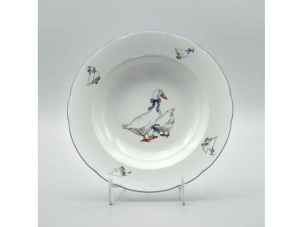 HUSY, Tanier hlboký ROSE 23 cm, Thun