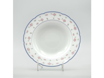 ROSE ružičky, Tanier hlboký 23 cm, Thun