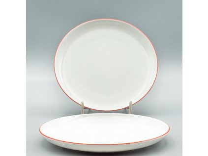 TOM červená linka, Tanier dezertný 19 cm, Thun