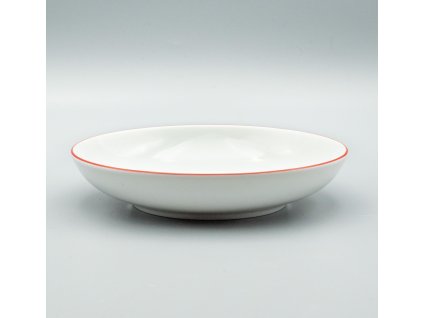 TOM červená linka, Tanier hlboký 20 cm, Thun