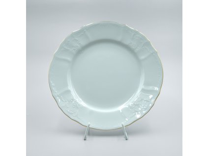 BERNADOTTE zlatá linka, Porcelánový Tanier plytký 25 cm, Thun