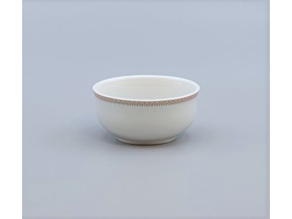 OPAL svatební hnědá, Miska ANGELIKA na dochucovadla 8 cm, krajka, Thun