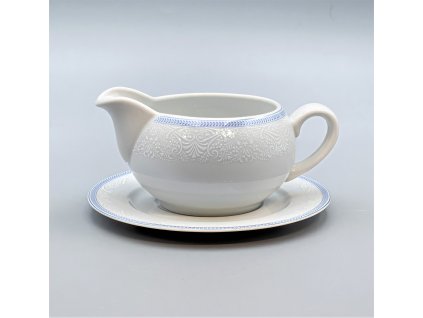 OPAL svadobná modrá, Omačnik 400 ml, čipka, Thun