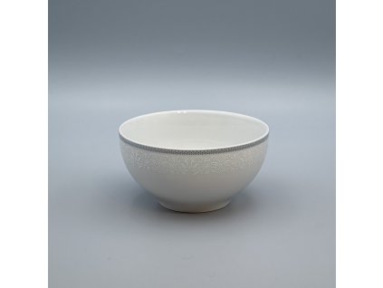 OPAL svadobná šedá, Miska VITAL 700 ml, čipka, Thun