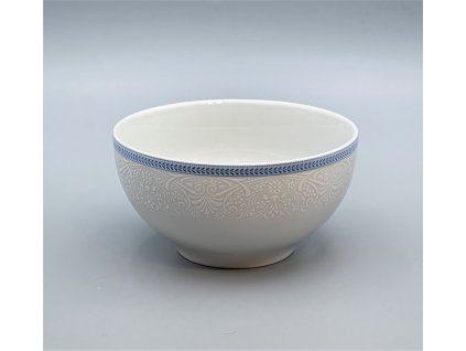 OPAL svadobná modrá, Miska VITAL 700 ml, čipka, Thun