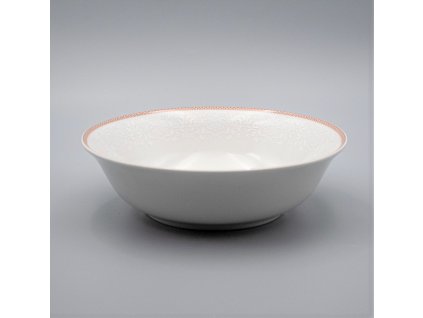 OPAL svadobná hnedá, Misa kompótová Angelika 23 cm, čipka, Thun