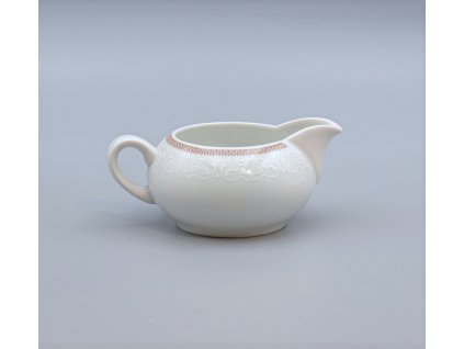 OPAL svadobná hnedá, Mliekovka nízká 220 ml, čipka, Thun