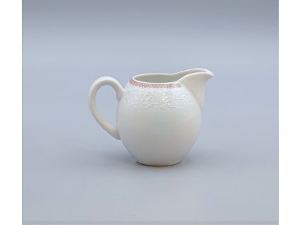 OPAL svadobná hnedá, Mliekovka vysoká 200 ml, čipka, Thun