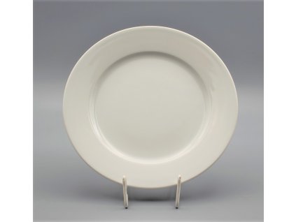 Tanier plytký 21 cm, biela, Thun